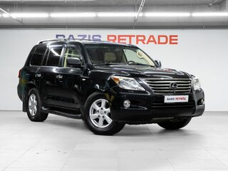 2011 Lexus LX 570 III, чёрный, 3299000 рублей, вид 3