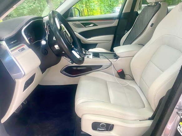 2021 Jaguar F-Pace I Рестайлинг, серый, 3290000 рублей - вид 13