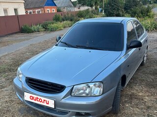 2007 Hyundai Accent ТагАЗ II, серебристый, 420000 рублей, вид 2