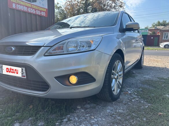 2008 Ford Focus II Рестайлинг, серебристый, 530000 рублей