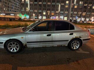 2005 Hyundai Elantra III (XD2) Рестайлинг, серебристый, 210000 рублей, вид 4