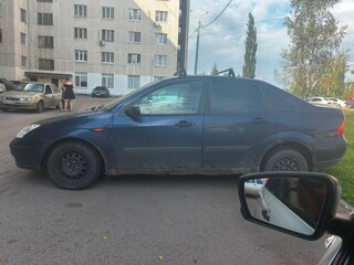 2003 Ford Focus I Рестайлинг, синий, 155000 рублей, вид 3