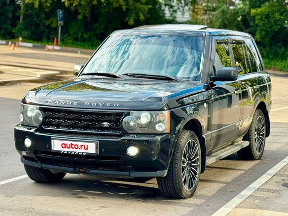 2006 Land Rover Range Rover Supercharged III Рестайлинг, чёрный, 1250000 рублей - вид 1