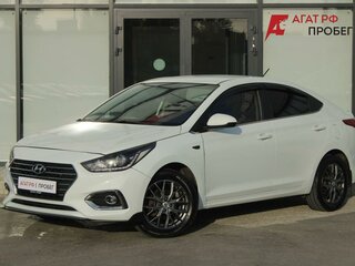 2017 Hyundai Solaris I Рестайлинг, белый, 1300000 рублей, вид 1