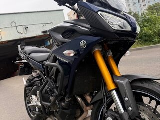 2015 Yamaha MT-09 Tracer (FJ-09), серый, 750000 рублей, вид 2