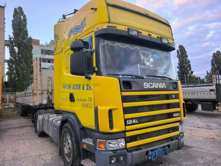 1999 Scania 4-Series, жёлтый, 1550000 рублей, вид 1