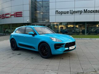 2021 Porsche Macan GTS I Рестайлинг, синий, 6100000 рублей, вид 3