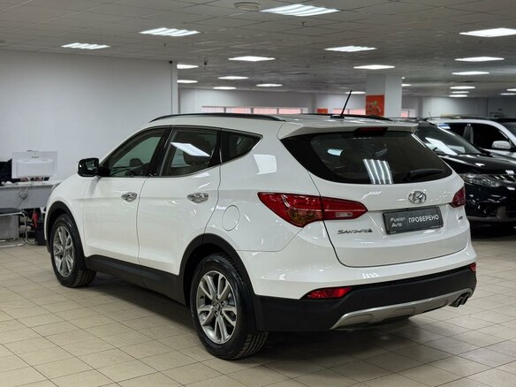 2013 Hyundai Santa Fe III, белый, 1315000 рублей - вид 6