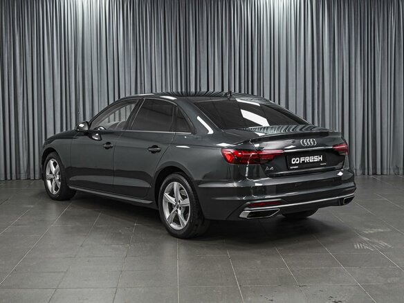 2020 Audi A4 35 TFSI V (B9) Рестайлинг, серый, 3068000 рублей - вид 1