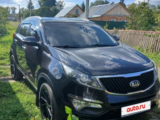 2015 Kia Sportage III Рестайлинг, чёрный, 1600000 рублей, вид 1