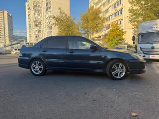 2006 Mitsubishi Lancer IX Рестайлинг, синий, 400000 рублей, вид 3