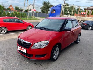 2013 Skoda Fabia II Рестайлинг, красный, 500000 рублей, вид 1