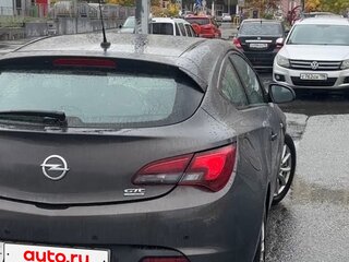 2014 Opel Astra GTC J Рестайлинг, серый, 860000 рублей, вид 2
