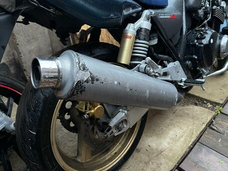 2006 Honda CB 400 Super Four, синий, 270000 рублей, вид 4