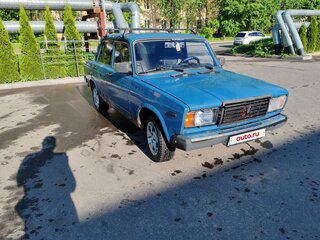 2007 Lada (ВАЗ) 2107, синий, 125000 рублей, вид 3