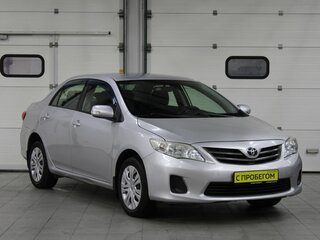 2012 Toyota Corolla X (E140, E150) Рестайлинг, серебристый, 857000 рублей, вид 3