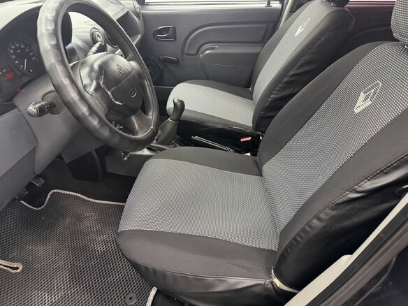2007 Renault Logan I, серый, 249000 рублей - вид 9