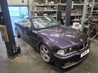 1997 BMW 3 серии 316i III (E36), фиолетовый, 1150000 рублей, вид 3