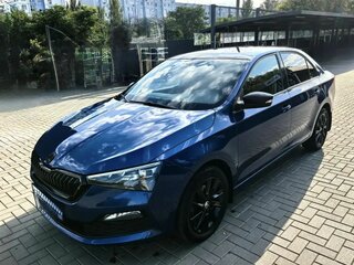 2021 Skoda Rapid II, синий, 1900000 рублей, вид 1
