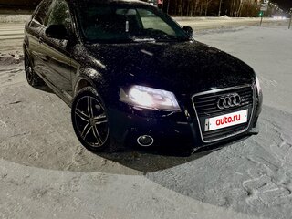 2009 Audi A3 II (8P) Рестайлинг 2, чёрный, 755000 рублей, вид 3