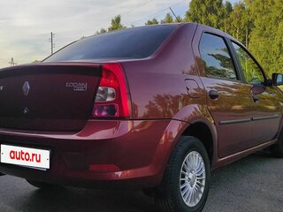 2012 Renault Logan I Рестайлинг, красный, 570000 рублей, вид 4