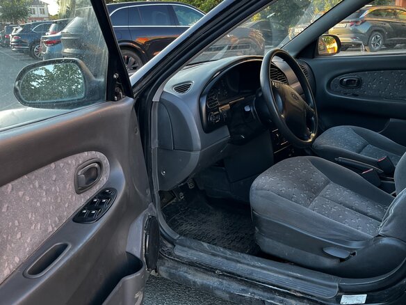 2008 Kia Spectra I Рестайлинг 2, чёрный - вид 6