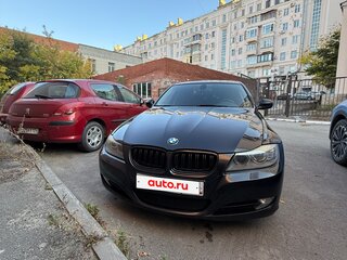 2010 BMW 3 серии 320i V (E90/E91/E92/E93) Рестайлинг, чёрный, 1190000 рублей, вид 1