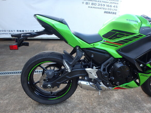2024 Kawasaki Ninja 650, зелёный, 880000 рублей - вид 13