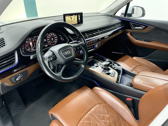 2018 Audi Q7 II (4M), белый, 4680000 рублей - вид 22