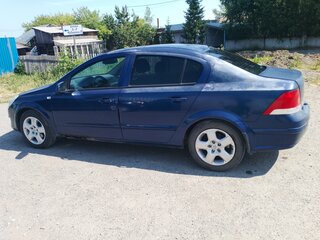 2008 Opel Astra H Рестайлинг, синий, 210000 рублей, вид 4