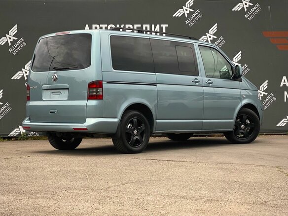 2007 Volkswagen Multivan T5, голубой, 1865000 рублей - вид 7