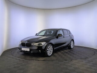 2014 BMW 1 серии 116i II (F20/F21), чёрный, 1740000 рублей, вид 1