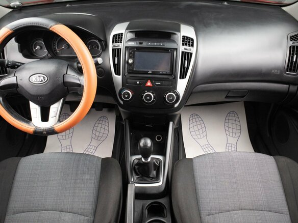 2012 Kia Ceed I Рестайлинг, красный, 459000 рублей - вид 6