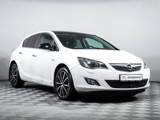 2011 Opel Astra J, белый, 850000 рублей, вид 3