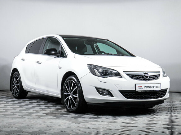 2011 Opel Astra J, белый, 850000 рублей - вид 2