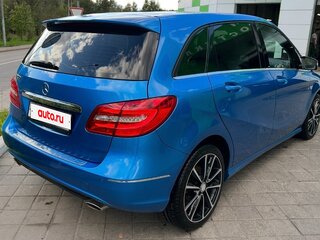 2013 Mercedes-Benz B-Класс 200 II (W246), голубой, 1265000 рублей, вид 3