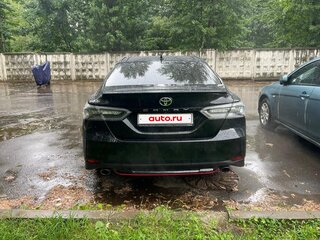 2021 Toyota Camry VIII (XV70) Рестайлинг, чёрный, 19000000 рублей, вид 4