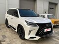 2018 Lexus LX 570 III Рестайлинг 2, белый, 9500000 рублей - вид 1