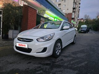 2013 Hyundai Solaris I, белый, 500000 рублей, вид 2