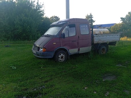 1998 ГАЗ ГАЗель (33023/330273) Фермер, красный, 150000 рублей, вид 1