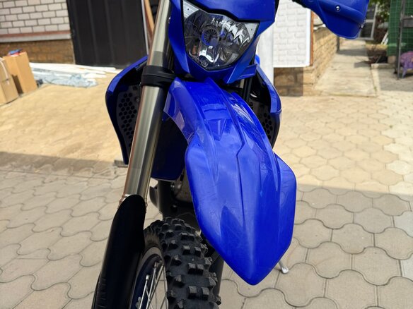 2021 Yamaha WR450F, синий, 780000 рублей - вид 2