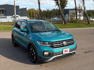 2019 Volkswagen T-Cross I, голубой, 1550000 рублей, вид 3