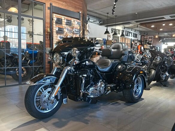 2015 Harley-Davidson Tri Glide, чёрный, 3550000 рублей - вид 1