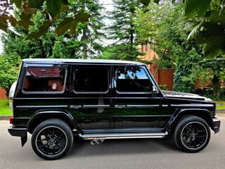 2001 Mercedes-Benz G-Класс AMG 55 AMG I (W463), чёрный, 3450000 рублей, вид 5