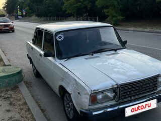 1992 Lada (ВАЗ) 2107, белый, 60000 рублей, вид 4