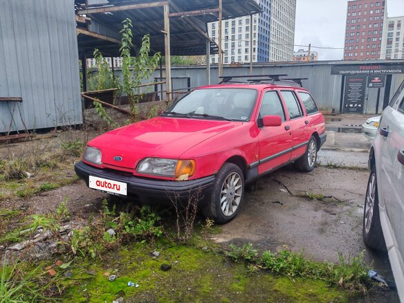 1988 Ford Sierra I Рестайлинг, красный, 160000 рублей - вид 1