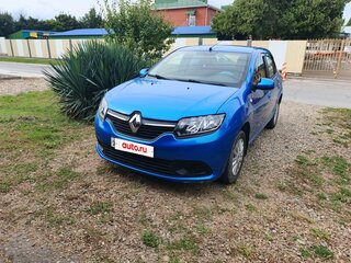 2016 Renault Logan II, синий, 960000 рублей, вид 1