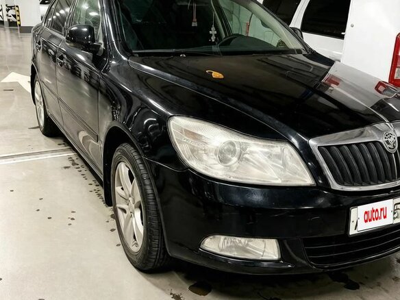 2012 Skoda Octavia II (A5) Рестайлинг, чёрный, 600000 рублей
