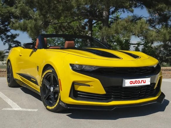 2019 Chevrolet Camaro VI Рестайлинг, жёлтый, 2900000 рублей - вид 6