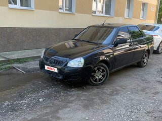 2011 Lada (ВАЗ) Priora I, чёрный, 255000 рублей, вид 4